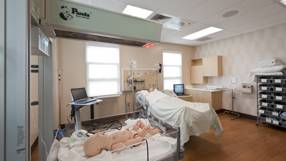School of Nursing Translational Health Science Simulation Center - View 2