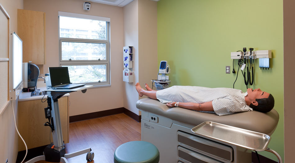 School of Nursing Translational Health Science Simulation Center - View 3