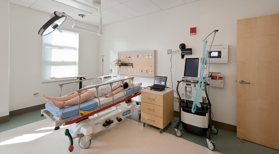 School of Nursing Translational Health Science Simulation Center - View 9